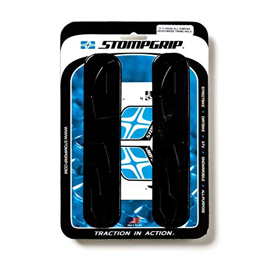 STOMPGRIP (스톰 그립) 마찰 패드 유니버설 FRAMERAILS 4.5cmx21.0cm 엘라스토머 수지 블랙 33-11-0002B 33-11-0002B