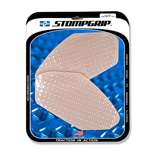 STOMPGRIP (스톰 그립) 마찰 패드 탱크 키트 VOLCANO 클리어 Ninja650 17 / Z650 17 55-10-0140 클리어