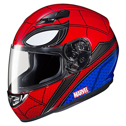 HJC CS-R3 헬멧 Marvel Spiderman Home Coming 마블 스파이더 맨 동창회 MC-1 / M [병행 수입품]