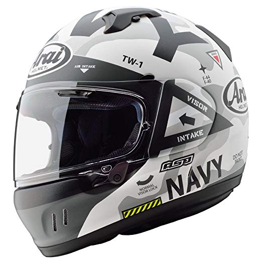 아라이 (ARAI) 풀 페이스 XD 네이비 무광 흰색 57-58cm XD-NAVY-WH-57 무광택 화이트