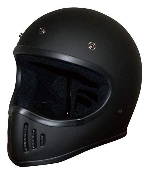 무토 랏 쿠스 (DAMMTRAX) 오토바이 헬멧 풀 페이스 BLASTER - 개 매트 블랙 M 사이즈 (57-58cm) - 매트 블랙