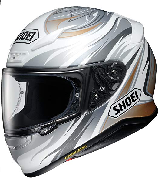 쇼 에이 (SHOEI) 오토바이 헬멧 풀 페이스 Z-7 INCISION (인시죤) TC-6 (WHITE / SILVER) L (59cm) - TC-6 (WHITE