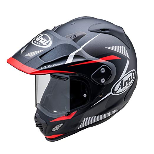 아라이 (ARAI) 오토바이 헬멧 오프로드 TOUR CROSS 3 (투어 크로스 3) BREAK (브레이크) 레드 XL 사이즈 61cm-62cm - 레드