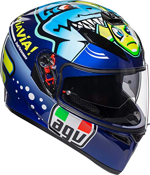 AGV (에지부이) 오토바이 헬멧 풀 페이스 K-3 SV ROSSI MISANO 2015 (로시 미사 노 월드 2015) L (59-60cm) 030190E001