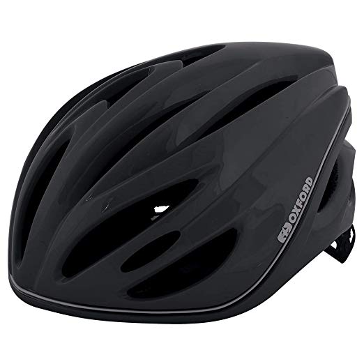 옥스포드 (OXFORD) 자전거 헬멧 빛나는 헬멧 LED 조명 360 ° 메트로 - 발광 헬멧 M 블랙 케이블 잠금 장치가있는 L1701.11