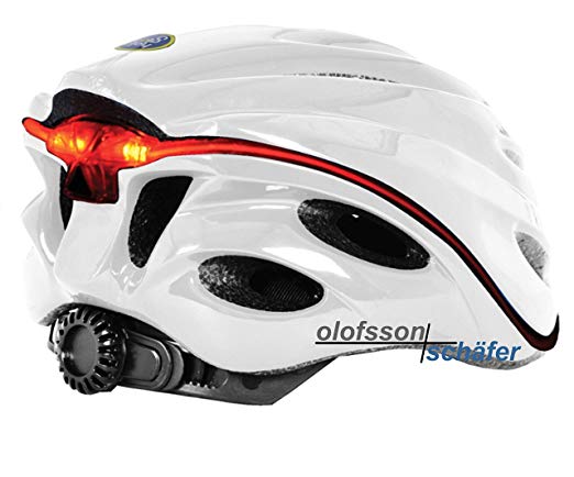 옥스포드 (OXFORD) 자전거 헬멧 빛나는 헬멧 LED 조명 360 ° 메트로 - 발광 헬멧 M 화이트 케이블 잠금 장치가있는 L1702.11