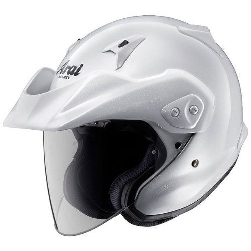 아라이 (ARAI) 오토바이 헬멧 제트 CT-Z 유리 화이트 L 59-60cm 글라스 화이트