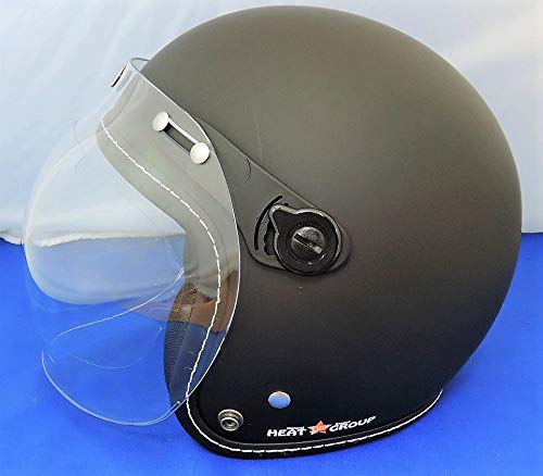 히트 그룹 Tiny Natural Stance Jet Helmet 단색 MATBK 54cm ~ 56cm 822SMBK