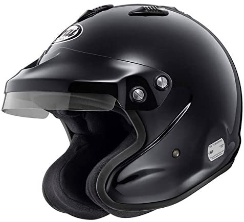 아라이 (ARAI) 헬멧 [GP-J3] (8859 시리즈) (4 륜 경기 용) 57-58㎝ (M) 블랙 GP-J3-8859-M-BK 블랙