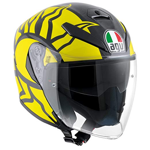 AGV (에지부이) 오토바이 헬멧 제트 K-5 JET WINTER TEST 2012 (윈터 테스트 2011) M (57-58cm) 113190G0-003-M