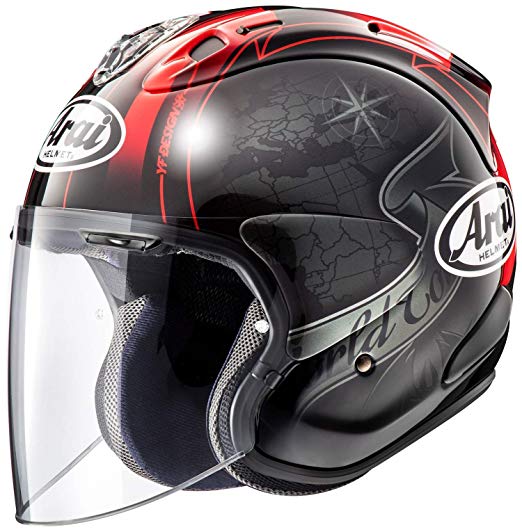 아라이 (ARAI) 제트 타입 헬멧 VZ-RAM 하라다 투어 블랙 57-58cm VZRAM_HARADATOUR_B57 검정