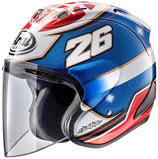 아라이 (ARAI) 오토바이 헬멧 제트 SZ-RAM4X (램 4X) 페드로 사무라이 (무사) 57-58cm RAM4X PEDROSA SAM 57