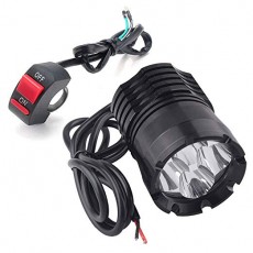 FODSPORTS 자전거 용 LED 안개등 일반 안개등 CREE 제 LED 램프 구슬 3600LM 고휘도 알루미늄 12-24V 대응 방수 방진 상향 / 하향 등 