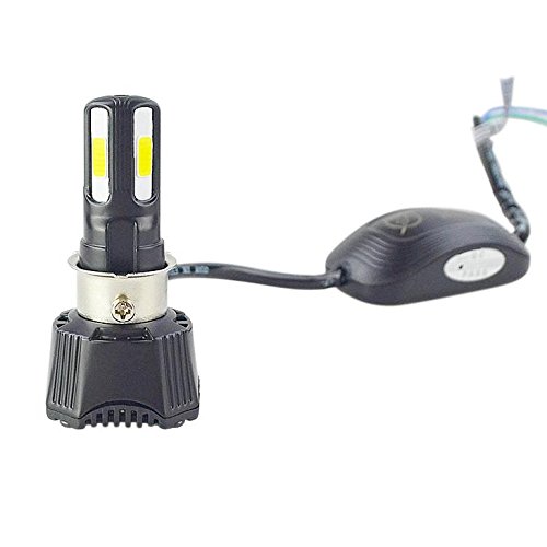 G-Parts 자전거 LED 헤드 라이트 H4Hi / Lo PH7 180 일 보증 직류 교류 겸용 40W H6 PH8 가능한 냉각 팬 내장 설치 간단