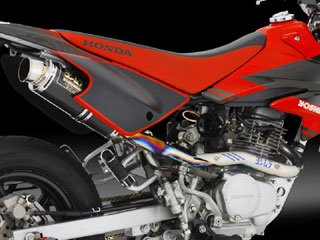 요시무라 (YOSHIMURA) Ape100 Type-D (08-10) XR100Motard 레이싱 티타늄 사이클론 GP-MAGNUM R-SPEC 티타늄 커버 [번