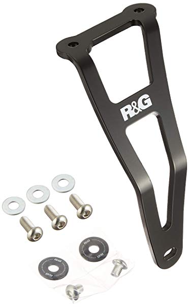 R & G (아르 디안) 배기 행거 및 Footrest Blanking Plate kit 블랙 CB300R (18-10) RG-EH0087BKA