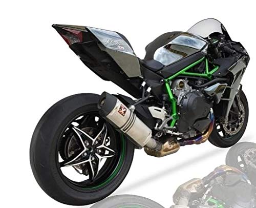 IXIL (이쿠시루) KAWASAKI Ninja H2 SOVE 타원형 슬립 머플러 IX-OK7096VSE