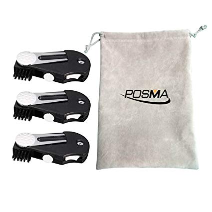 Posma CA060 5 - in - 1 포켓 골프 다기능 도구 키트 X 3pcs