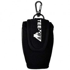 LEZAX (레잣쿠스) TEE-OFF 골프 공 케이스 (2 공 지갑) 블랙 TOAC-2501 BK
