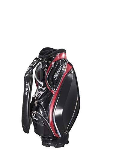 TITLEIST (타이틀) 캐디 백 세련된 CB813 9.5 인치 남성 CB813-BKRD 블랙 레드 무게 : 4.7kg 클럽의 길이 지원 : 47 인치