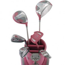 101 여성 하프 골프 클럽 세트 핑크