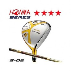 혼마 골프 (HONMA Golf) 페어웨이 우드 BERES 베레스 S-02 AQ6-49 4S 등급 3 번 S S-02