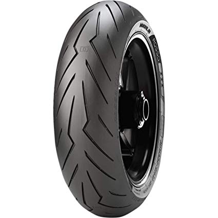 PIRELLI (피렐리) 자전거 타이어 DIABLO ROSSO3 리어 180 / 60ZR17 M / C (75W) 튜브리스 타입 (TL) 이륜 오토바이 26356