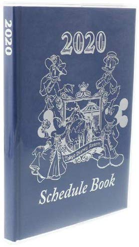 미키 & 프렌즈 수첩 스케쥴 수첩 2020 년 디즈니 상품 선물 【도쿄 디즈니 리조트 한정】