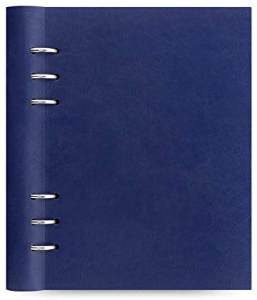 파일로 팩스 클립북 가죽 화가 바인더 A5 Navy filofax 바인더 026018