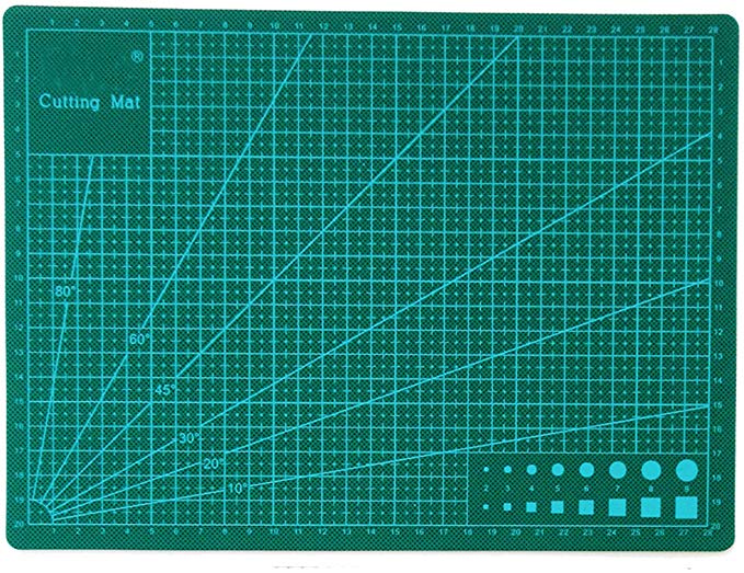 MOLATE 커터 매트 양면 커팅 매트 22cm x 30cm