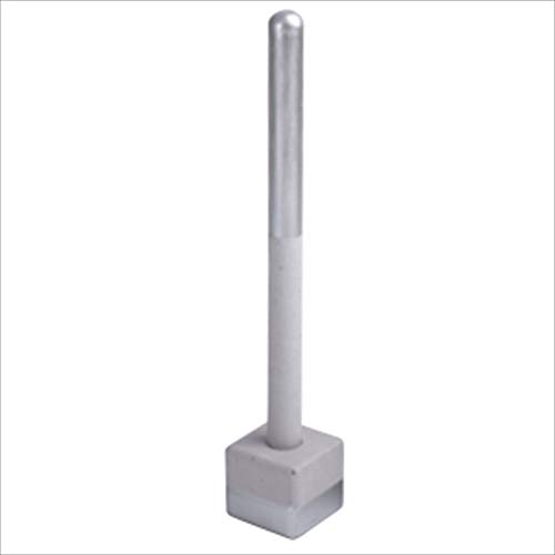 쿠라마 콘크리트 (Kuramae Concrete) 디자인 소품 실버 합체 W2.5 × H15.7 × D2.9 펜 W1.0 × H15.0 × D1.0 홀더 W2.9