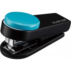 맥스 MAX 휴대용 호치키스 컬러 기믹 10 장 제본 하늘색 HD-10XS / LB 라이트 블루