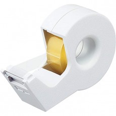 코쿠 요 테이프 커터 카루캇토 핸디 타입 작은 감기 흰색 T-SM300W 화이트