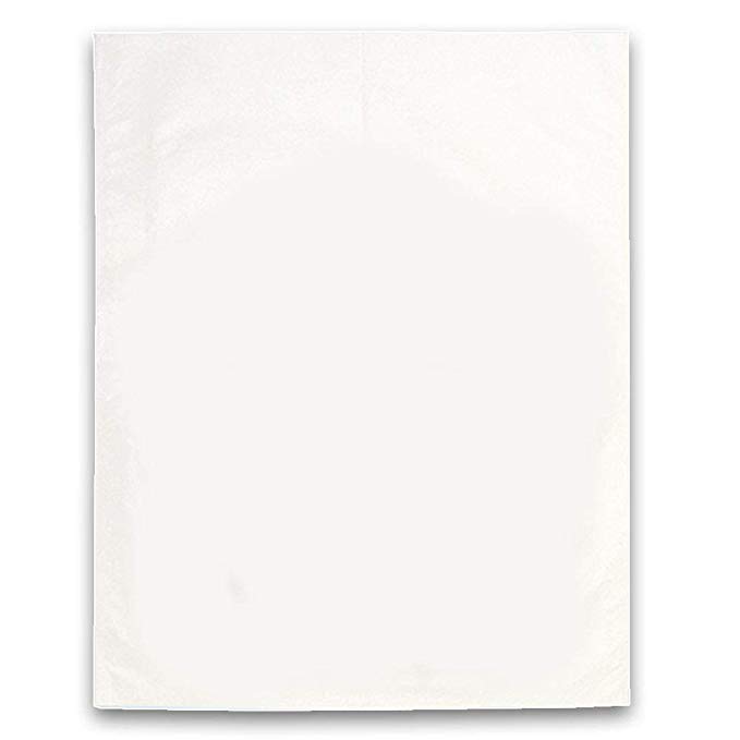 [패키지 랜드] 의류 판매를위한 포장 가방, 부직포 (흰색) 100 매 / (대형 사이즈) 450 × 600mm