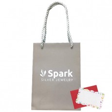 Spark 선물 가방 종이 봉투 휴대용 선물 크리스마스 선물 가방 메시지 카드 봉투 S 하트 하트